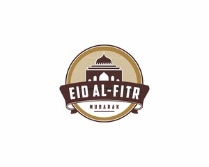 LOGO VINTAGE AID MUBARAK CELEBRATION