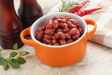 Red bean in tomato sauce