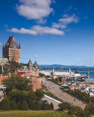 Obraz premium Quebec City with Boardwalk