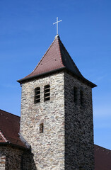 Fototapeta premium Heiligkreuz-Kirche in Daxberg