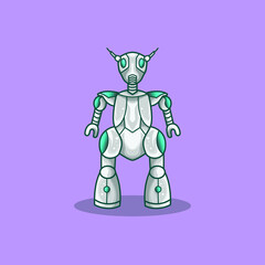Insect Humanoid Mascot Robot Future