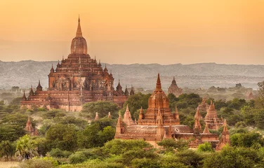 Stof per meter Sulamani Temple in Bagan © Fyle