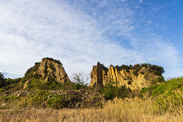 とても古くて美しい日本の四国の建物