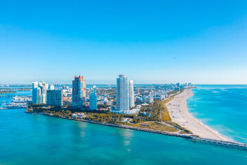 South Pointe Park in Miami Beach Florida