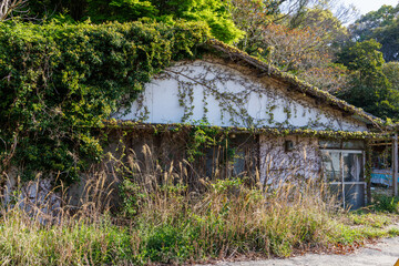 日本の愛媛県今治市の小島と馬島の美しい風景