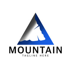 flat mountain logo is good for company logo. T shirts