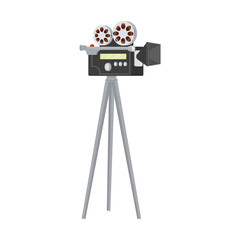 video camera illustration