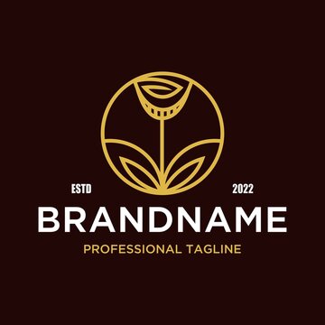 Flower Logo Design Template