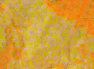 yellow orange beige watercolor background with water marks and stains