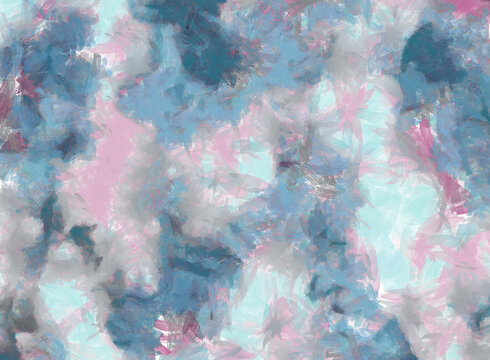 abstract turquose blue pink background stylized with brush strokes watercolor divorce pattern © Julia
