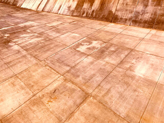 city drainage culvert dry riverbed water system skateboard cement concrete ramp walls