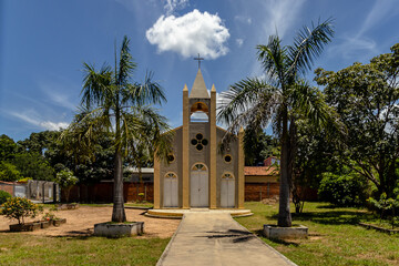 Fototapeta na wymiar church in the city of Maria da Cruz, State of Minas Gerais, Brazil