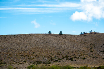 Mountainous landscape of Argentine Patagonia