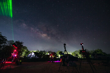 Astrophotography session