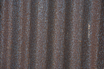 Old zinc background, rusted, decayed.