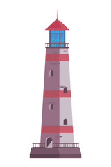 colored lighthouse design