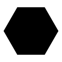 polygon glyph icon