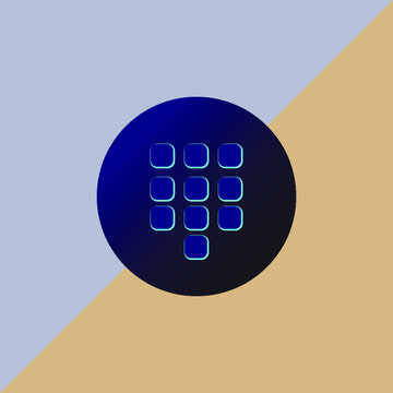 dial pad icon,telephone keyboard symbol,lan phone dial pad icon,3d realastic tele logo,icon,symbol or sign.