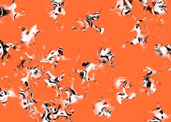 Multicolored background. Social media style. Colored waves gradient. Network concept. Modern color orange,zebra texture,audio wallpaper. Multicolor abstract metallic backdrop.