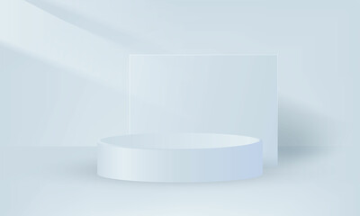 Podium background design for product presentation, branding and packaging presentation.