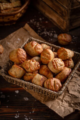 Salty snacks or pastries