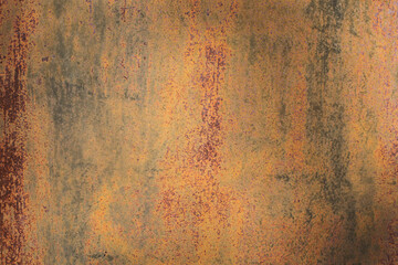 .Iron, rusty texture.