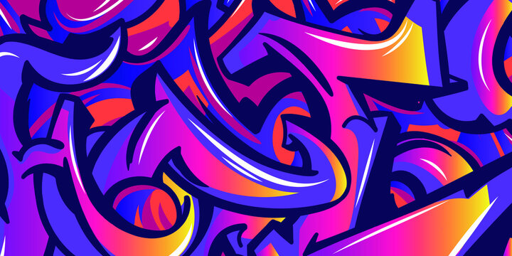 vector abstract background graffity art texture