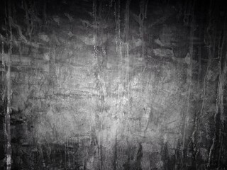 Old grunge textured background of concrete wall for abstract dark background and texture.