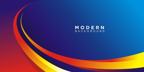 Abstract vector design for banner and background design template with modern color 
