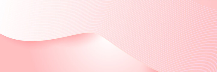 Modern light pink and gold abstract background. Abstract geometric shape pink gold background with light and shadow 3D layered for presentation design.