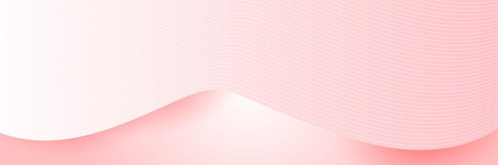 Modern light pink and gold abstract background. Abstract geometric shape pink gold background with light and shadow 3D layered for presentation design.