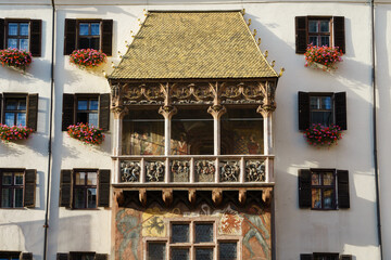 Goldenes Dachl in Innsbruck, Tirol, Österreich