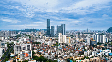 Fototapeta na wymiar Urban scenery of Liuzhou, Guangxi, China