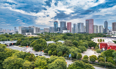 Urban scenery of Liuzhou, Guangxi, China
