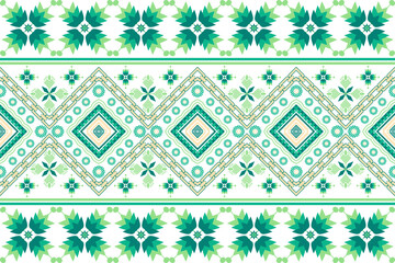Geometric ethnic oriental traditional pattern.Figure tribal embroidery style.Design for background,wallpaper,clothing,wrapping,fabric,vector illustration