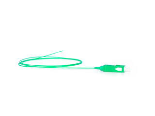 Fiber Optic Patch Cord on isolated white background