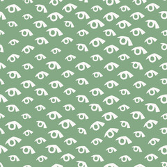 Decorative seamless pattern. Simple abstract shape