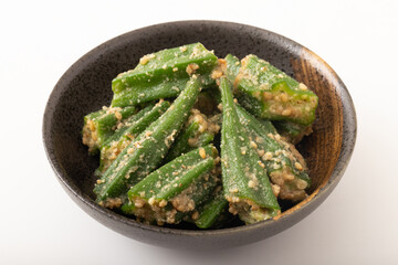 オクラのゴマ和え