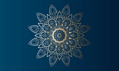 Stylish Mandala Pattern Design Illustration