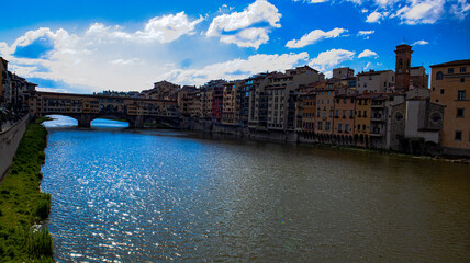 Obraz premium ponte vecchio bridge city