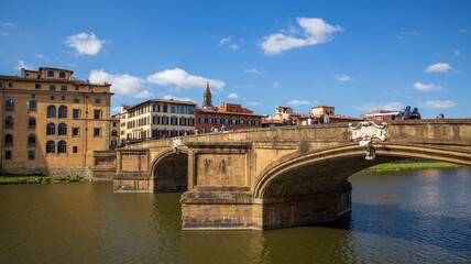 Obraz premium ponte vecchio, Florence, Italy