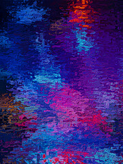 abstract illustration of color screensaver for desktop