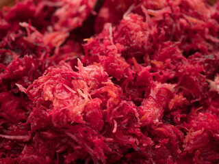 grated beetroot salad