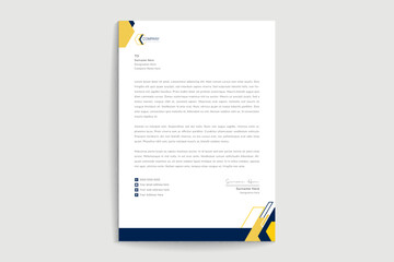 Real estate business letterhead design. Creative Clean business style print ready letterhead design for your corporate building and real estate project. The Letterhead Element Of Stationery Design