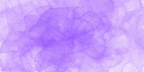 Purple watercolor wet wash splash on white background. Template for birthday, banner, wedding, quotes, social media, affirmation and much more.