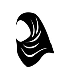 logo, Muslim woman, hijab, headscarf, girl in headscarf, religion, East, Tatar, head covering, customs, Muslim woman