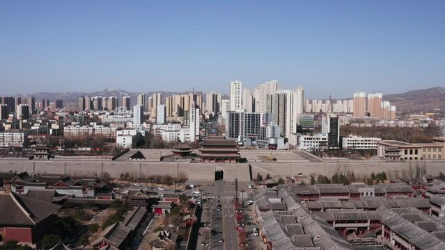 Datong - Home to heavy industry and a re-built "ancient" city