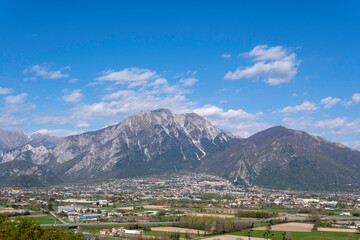 Panorama del Friuli Venezia Giulia, veduta di Gemona.