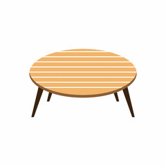 Table vector logo icon object background illustration