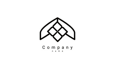 Logo Home simple template